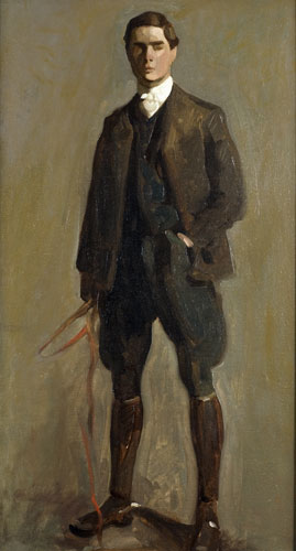 Self-portrait, in hunting kit